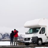 camper in inverno