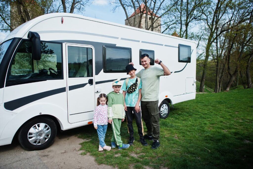 camper con i bambini