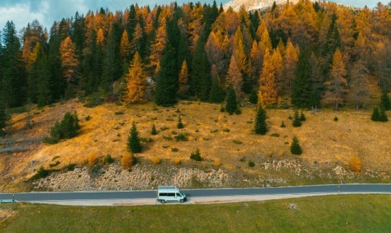 Viaggiare in camper in autunno